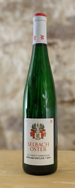 Selbach-Oster Zeltinger Sonnenuhr Riesling Spätlese* 2015