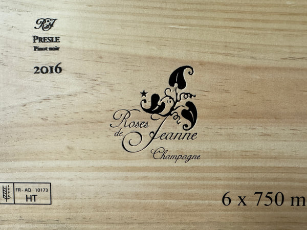 Cedric Bouchard Roses de Jeanne Presle Blanc De Noirs 2016
