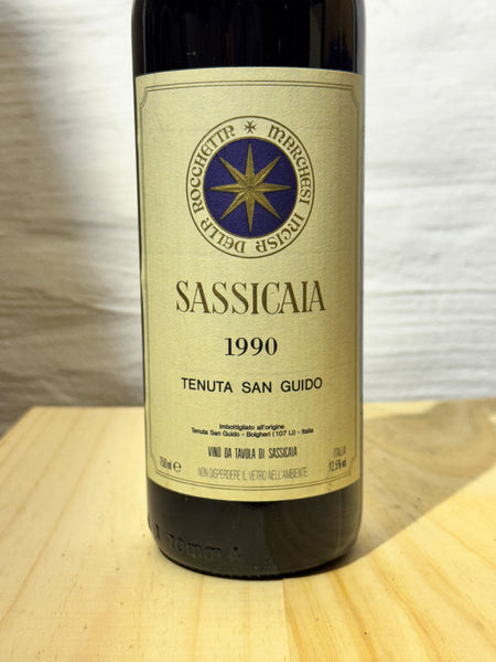 Tenuta San Guido Sassicaia Bolgheri 1990