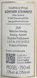 Günther Steinmetz Wintricher Geierslay Riesling Kabinett 2024